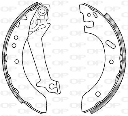 OPEN PARTS Jarrukenkäsarja BSA2180.00